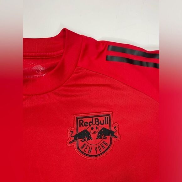 Adidas Red Bull New York Futbol Soccer Jersey Men Medium Red FI1747 - Picture 2 of 7